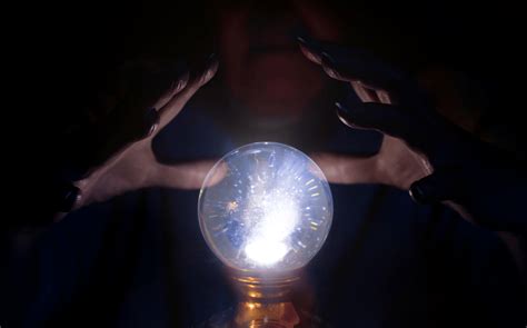 Witchcraft combines glass globe